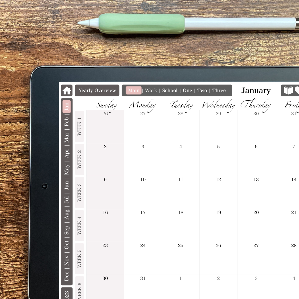 New Year, New Planner |  ALL IN ONE DIGITAL PLANNER!